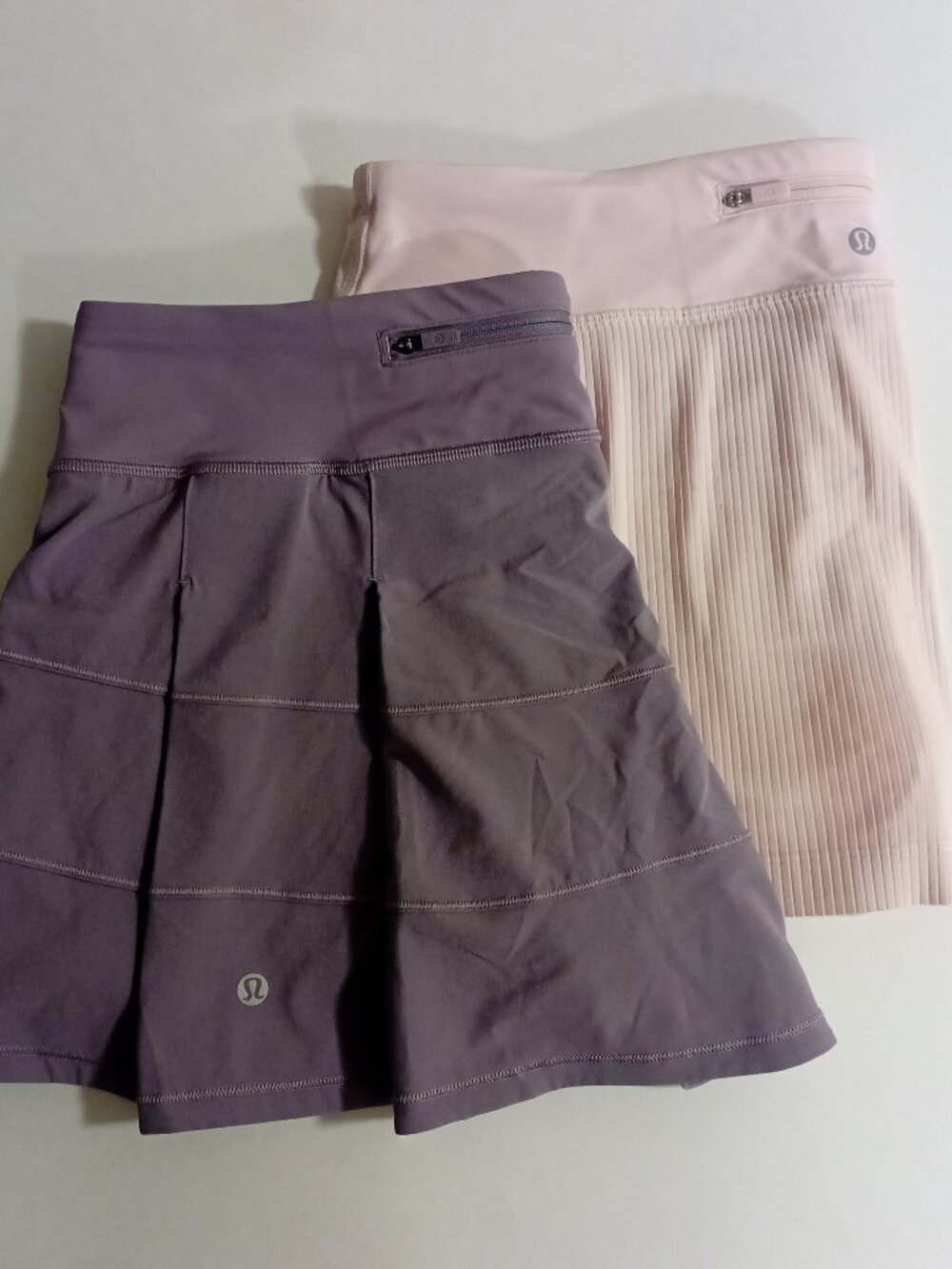 2 Lululemon Pleat to Street Pace Rival 10 Large Skirt Skort Bundle